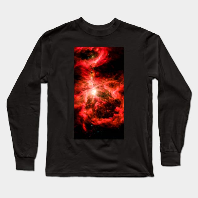 Nebula Long Sleeve T-Shirt by RosMir